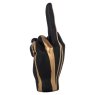 Decorative object hand digitus (Black/gold) Decorative object hand digitus (Black/gold)