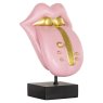 Decorative object Tongue pink (Pink) Decorative object Tongue pink (Pink)