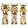 Decorative object Berna set of 3 (Gold) Decorative object Berna set of 3 (Gold)