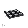Tic tac toe Trixi (Black/white) Tic tac toe Trixi (Black/white)