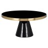 Cakeplate Elena (Black/gold) Cakeplate Elena (Black/gold)