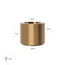 Planter Donna 60? (Brushed Gold) Planter Donna 60? (Brushed Gold)