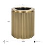 Planter Ironville 50 (Brushed Gold) Planter Ironville 50 (Brushed Gold)