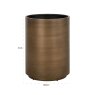 Planter Dira 45 (Brushed Gold) Planter Dira 45 (Brushed Gold)