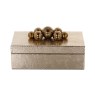 Storage box Norah (Gold) Storage box Norah (Gold)