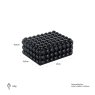 Storage box Batool small (Black) Storage box Batool small (Black)