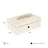 Storage box Noell white (White) Storage box Noell white (White)