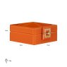 Storage box Bodine orange small Storage box Bodine orange small