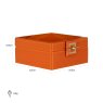 Storage box Bodine orange big Storage box Bodine orange big