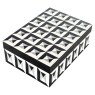 Storage Box Licia Big (Black/white) Storage Box Licia Big (Black/white)