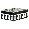Storage Box Licia Big (Black/white) Storage Box Licia Big (Black/white)