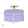 Storage box Jutta small (Purple) Storage box Jutta small (Purple)