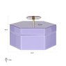 Storage box Jutta big (Purple) Storage box Jutta big (Purple)