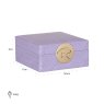 Jewellery box Joelle small (Purple) Jewellery box Joelle small (Purple)