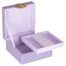 Jewellery box Joelle small (Purple) Jewellery box Joelle small (Purple)