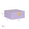 Jewellery box Joelle big (Purple) Jewellery box Joelle big (Purple)