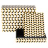 Storage box Frences set of 2 (Black/gold) Storage box Frences set of 2 (Black/gold)