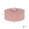 Storage Box Mary small (Pink) Storage Box Mary small (Pink)