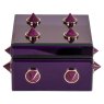 Storage box Jelia purple (Purple) Storage box Jelia purple (Purple)