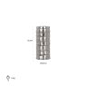 Candle holder Linde small (Silver) Candle holder Linde small (Silver)
