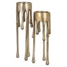 Candle holder Lorin small (Brushed Gold) Candle holder Lorin small (Brushed Gold)