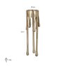 Candle holder Lorin big (Brushed Gold) Candle holder Lorin big (Brushed Gold)