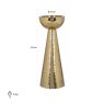 Candle holder Lizz small (Gold) Candle holder Lizz small (Gold)