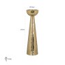 Candle holder Lizz big (Gold) Candle holder Lizz big (Gold)