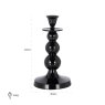Candle holder Ryan black Candle holder Ryan black