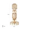 Candle holder Meral small (Brown) Candle holder Meral small (Brown)