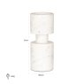 Candle holder Melle big (White) Candle holder Melle big (White)