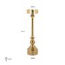 Candle holder Presley small (Gold) Candle holder Presley small (Gold)