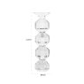 Candle holder Safia big (Clear transparent) Candle holder Safia big (Clear transparent)
