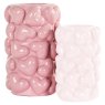 Candle holder Emel hearts big (Pink) Candle holder Emel hearts big (Pink)