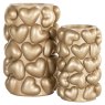 Candle holder Anne hearts small (Gold) Candle holder Anne hearts small (Gold)