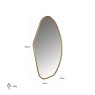 Mirror Eldon (Gold) Mirror Eldon (Gold)