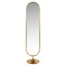 Mirror Moya on stand (Gold) Mirror Moya on stand (Gold)