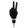 Bottle stop Charona (box of 6 pieces) (Black) Bottle stop Charona (box of 6 pieces) (Black)