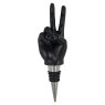Bottle stop Charona (box of 6 pieces) (Black) Bottle stop Charona (box of 6 pieces) (Black)