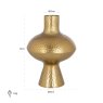Vase Caitlyn small (Gold) Vase Caitlyn small (Gold)