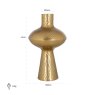 Vase Caitlyn big (Gold) Vase Caitlyn big (Gold)