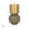 Vase Clover (Brushed Gold) Vase Clover (Brushed Gold)