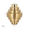 Vase Akelei gold (Gold) Vase Akelei gold (Gold)