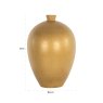 Vase Shirley (Gold) Vase Shirley (Gold)