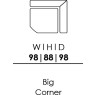 Skandia Big Corner 98 x 98cm (THJ) Skandia Big Corner 98 x 98cm (THJ)