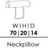 Skandia Neck Pillow - 70cm - (NF70) Skandia Neck Pillow - 70cm - (NF70)
