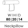 Skandia Neck Pillow - 80cm - (NF80) Skandia Neck Pillow - 80cm - (NF80)