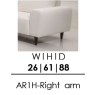Skandia 26cm Arm - Right - (AR1H) Skandia 26cm Arm - Right - (AR1H)