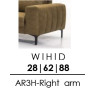 Skandia 28cm Arm - Right - (AR3H) Skandia 28cm Arm - Right - (AR3H)