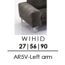 Skandia 27cm Arm - Left - (AR5V) Skandia 27cm Arm - Left - (AR5V)